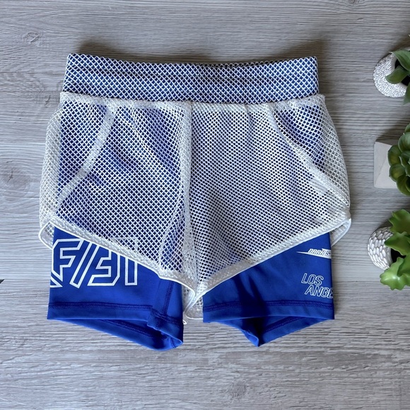 LF mesh overlay bike shorts size XS NWT - Picture 2 of 16